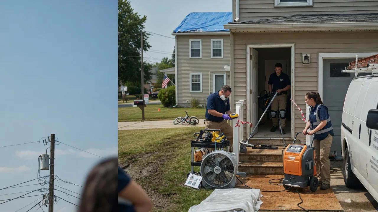 Water Damage Repair in Saylorsburg, PA near me